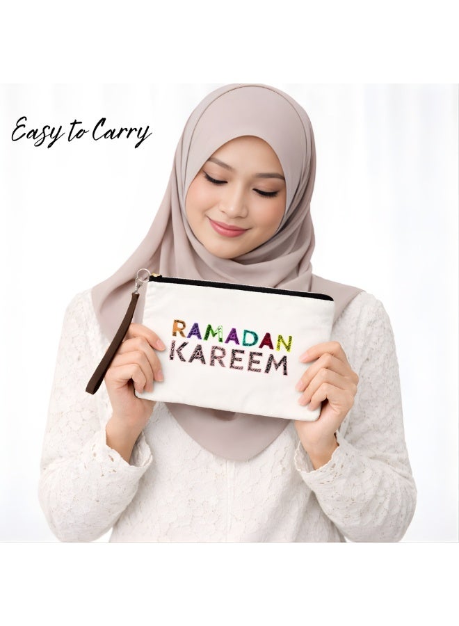 PRINTSHOP4ME Ramadan Cosmetic Case or Travel Bag gift for Ramadan celebration Design 4 - Image 4